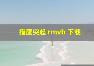 猎鹰突起 rmvb 下载